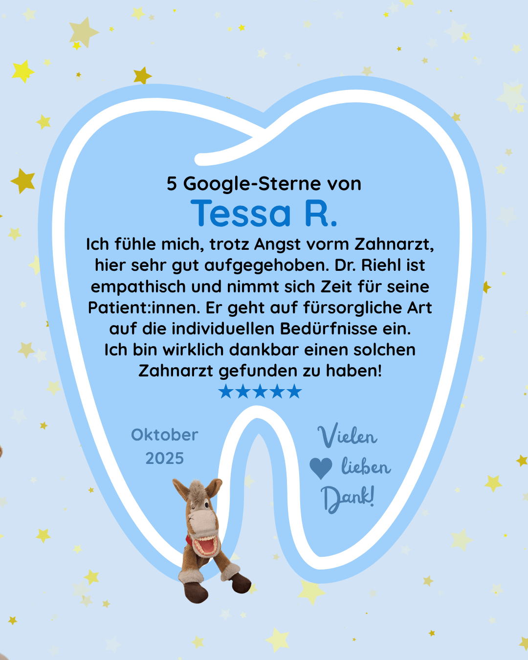 5 Sterne von Tessa: Vielen lieben Dank!